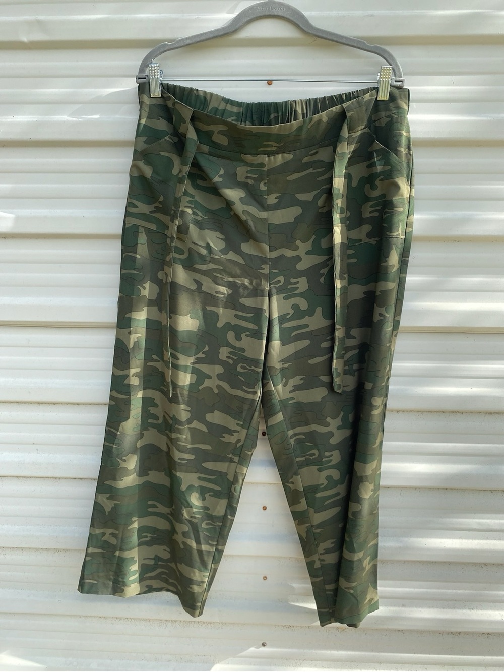 Soho Women's Olive Green Camo Jogger Pants
